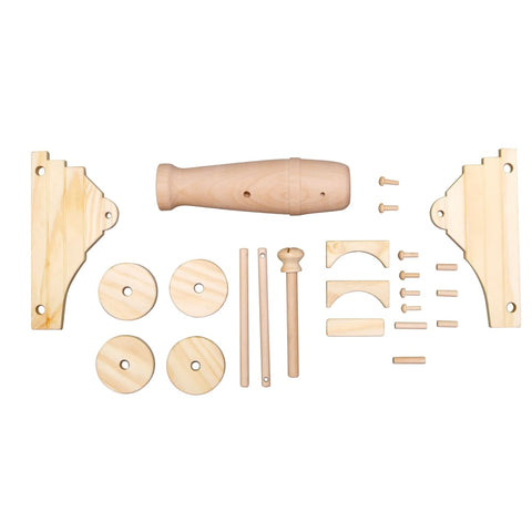Image of Build a Wooden Firing Canon Kit - Fiesta Crafts