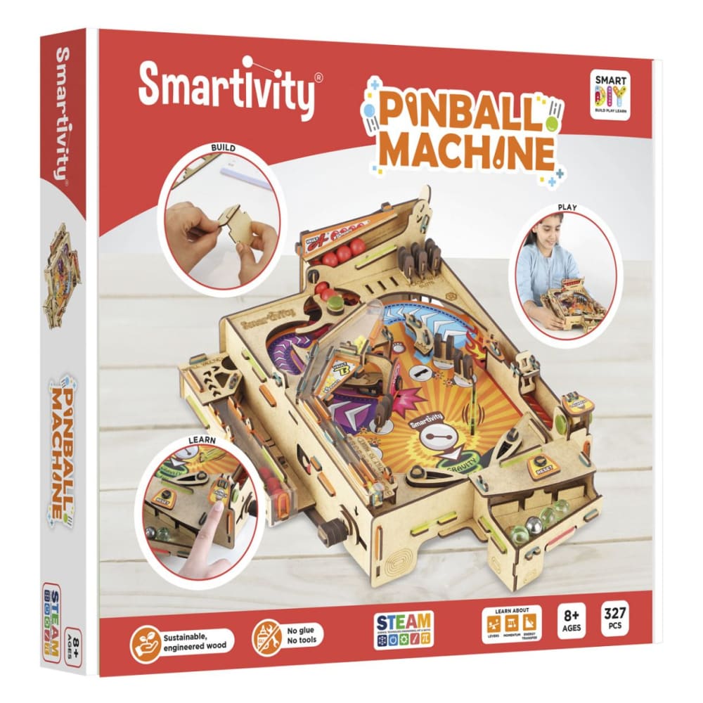 Build Your Own Pinball Machine - Smart Games