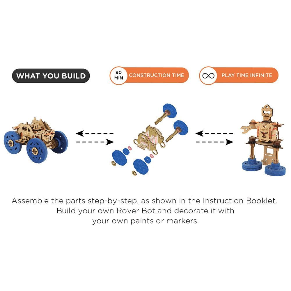 Build Your Own Rover or Robot - Smart Games