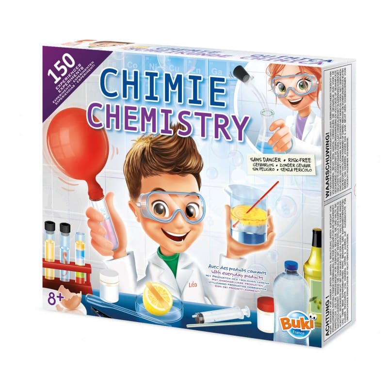 Buki Chemistry Set 150 Experiments - Halilit