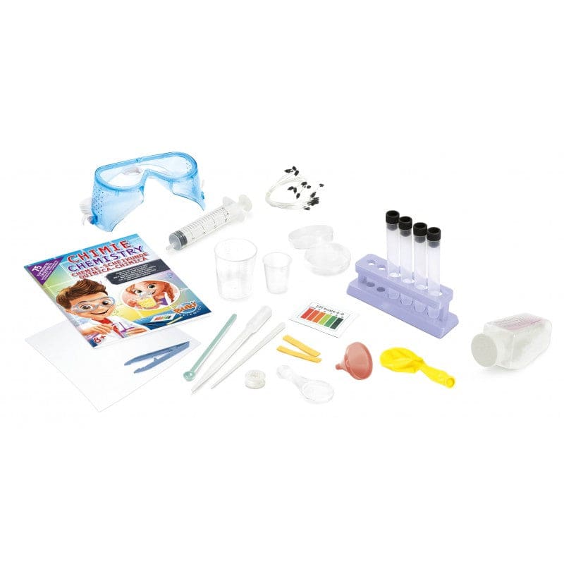 Buki Chemistry Set with 75 Experiments - Halilit