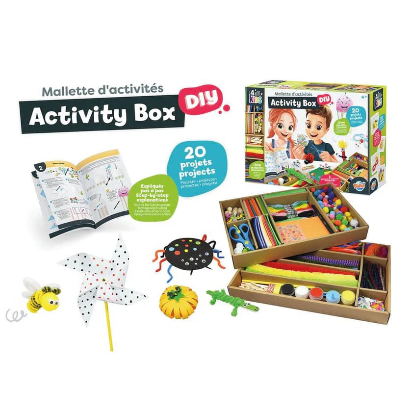 Craft Activity Box w/ 20 Projects · BrightMinds UK