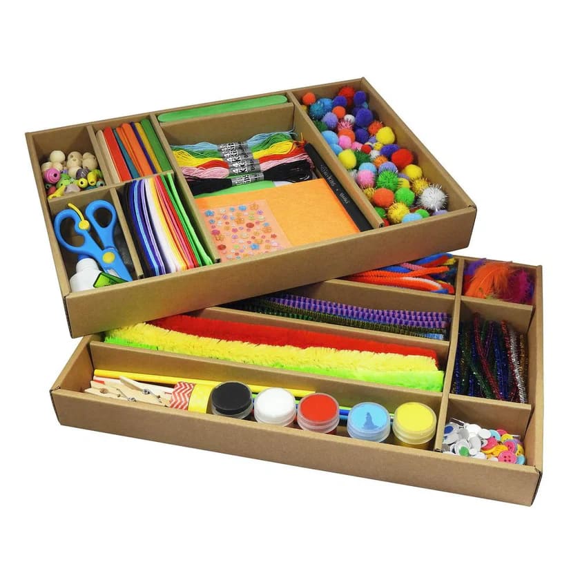 Craft Activity Box w/ 20 Projects · BrightMinds UK