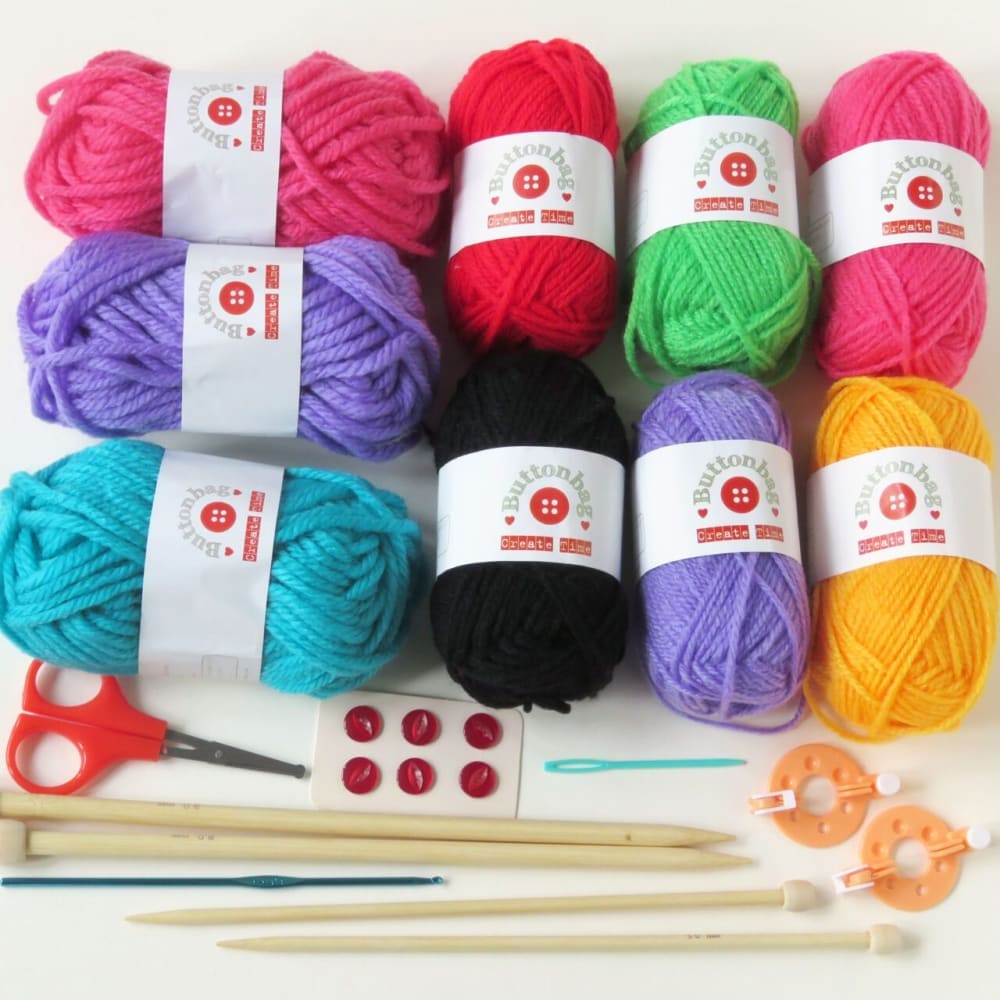 Bumper Knitting and Crochet Suitcase - Buttonbag