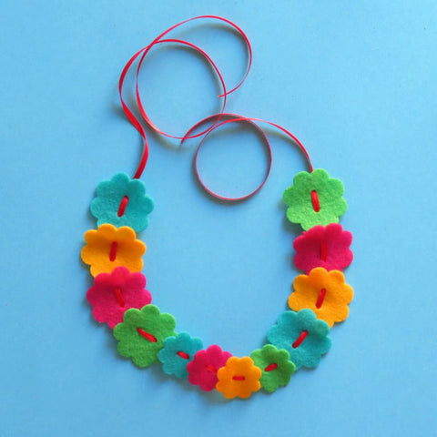 Image of ButtonBag Flower Fairy Crown Kit - Fiesta Crafts