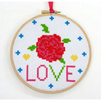 ButtonBag Learn how to Cross Stitch