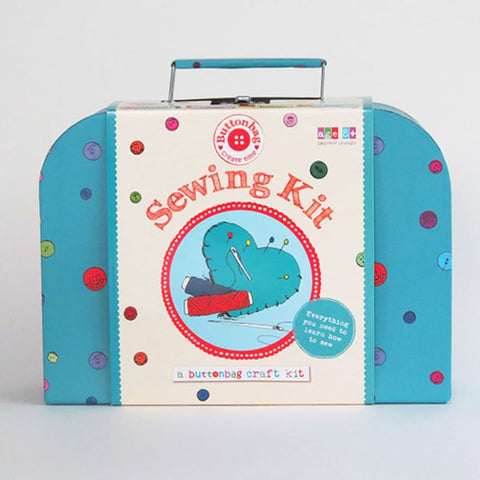 Image of Buttonbag Learn How to Sew Suitcase - Fiesta Crafts 5060304350312