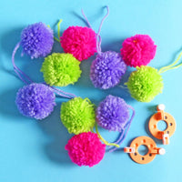 ButtonBag Pom Scarf Making Kit - Fiesta Crafts