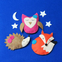 ButtonBag Sleepy Friends Animal Making Kit - Fiesta Crafts
