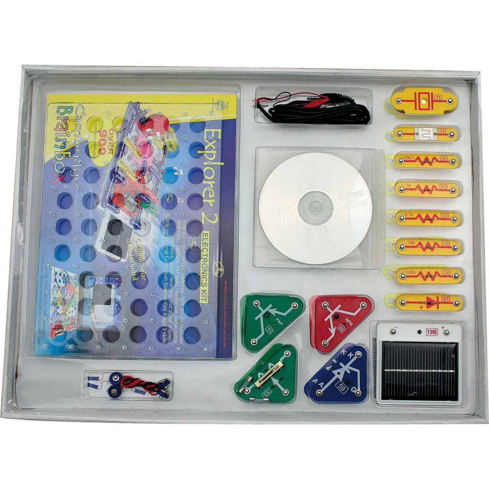 Cambridge Brainbox 900 Explorer 2 Electronics Kit - 5060064381007