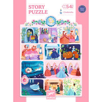 Cinderella Story Puzzle - 54 pcs - Djeco