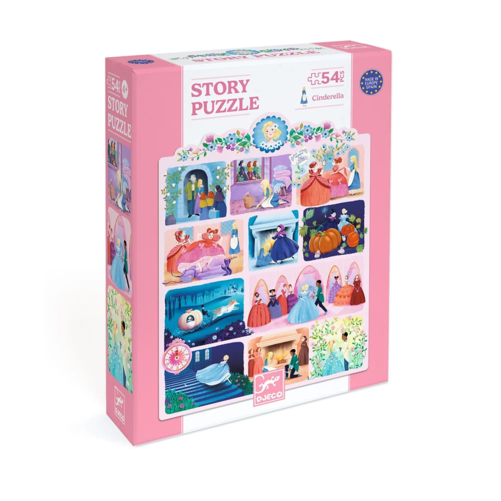 Cinderella Story Puzzle - 54 pcs - Djeco