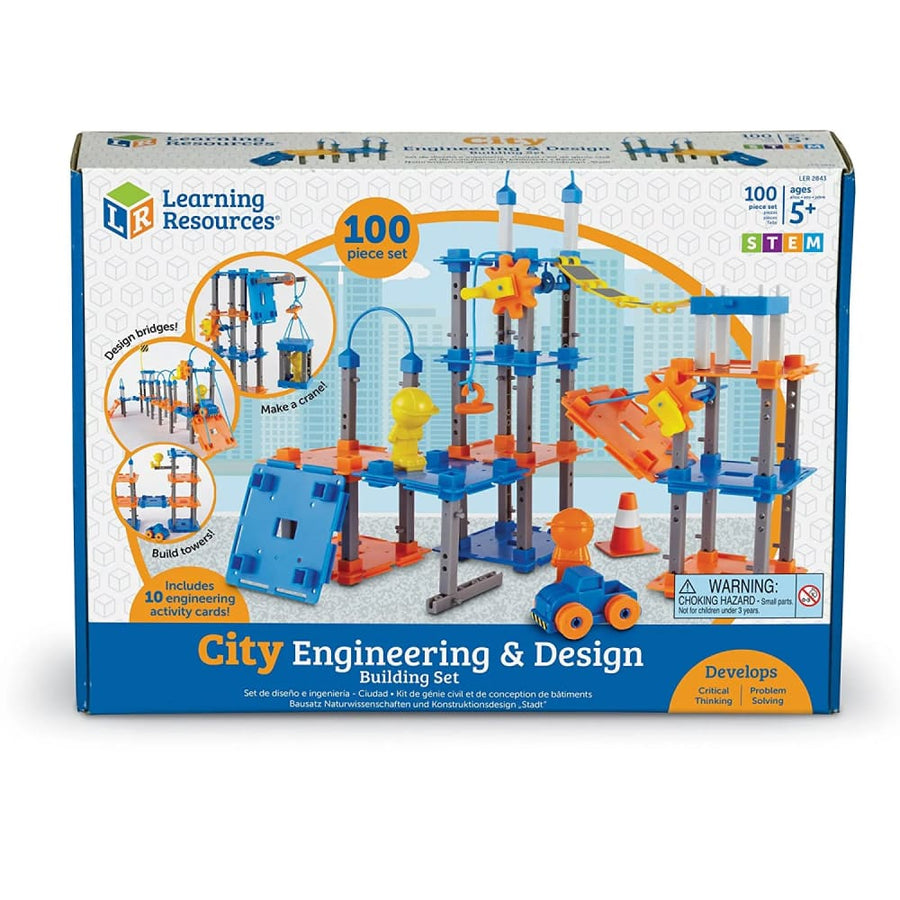 City Engineering & Design Building Set - Learning Resources 765023828436
