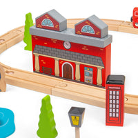 City Road and Railway Set - Bigjigs Rail 691621090329