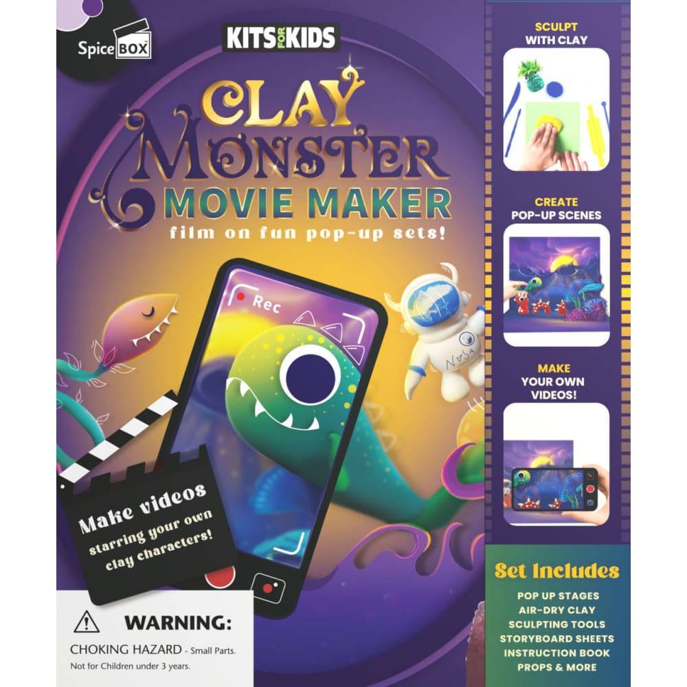 Clay Monster Movie Maker - SpiceBox