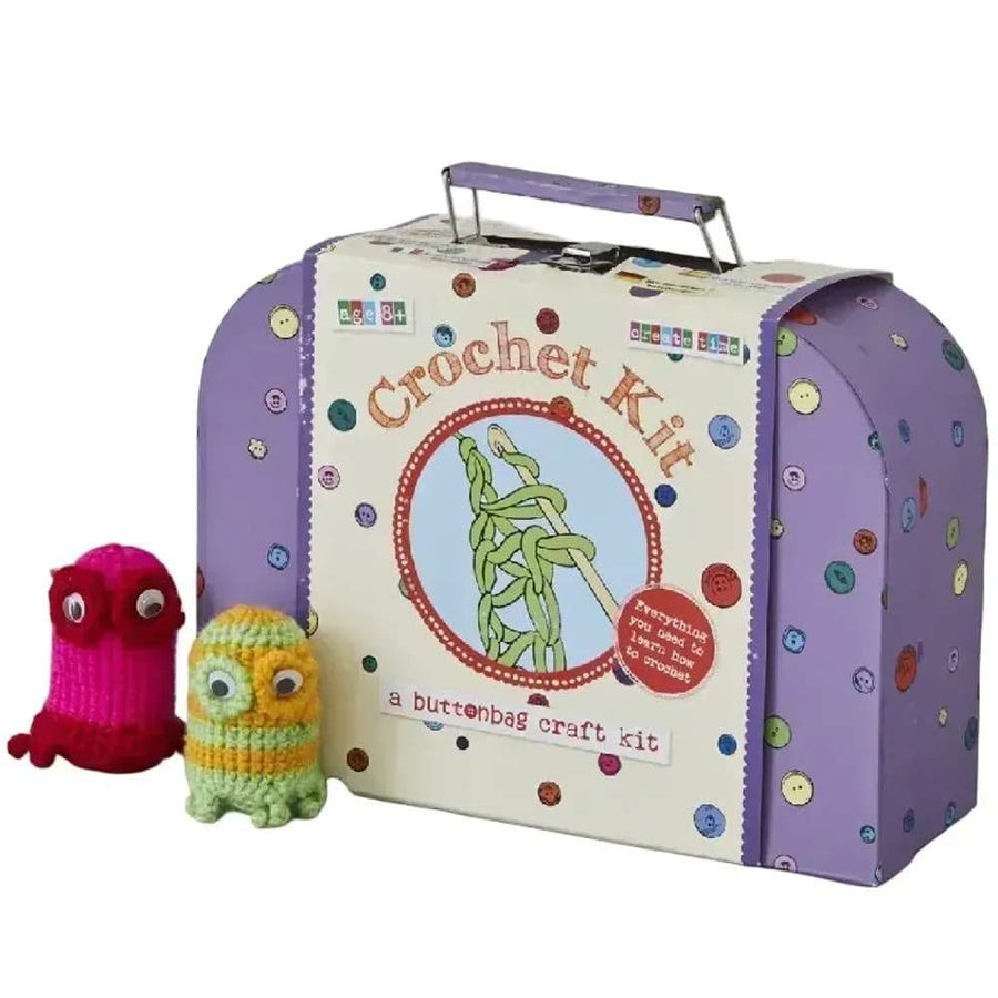 Crochet Suitcase Kit - Buttonbag - 5060304350459