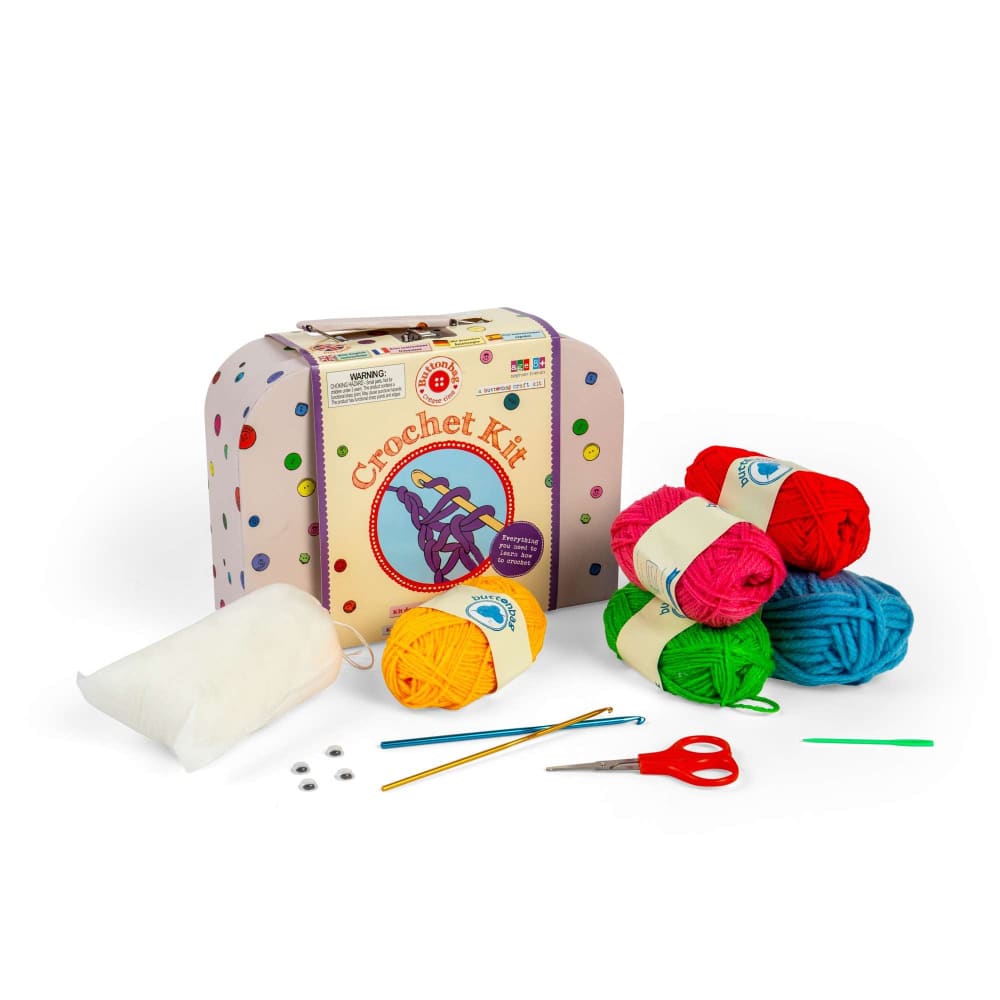 Crochet Suitcase Kit - Buttonbag - BigjigsToys_INT 5060304350459