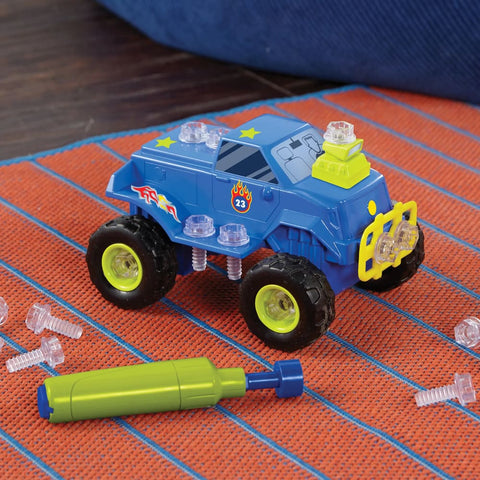 Image of Design and Drill Monster Truck Power Play - Learning Resources 86002041326