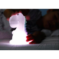Dinosaur Re-chargeable Colour Changing Night Light - Addcore