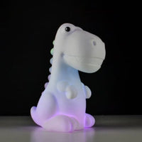 Dinosaur Re-chargeable Colour Changing Night Light - Addcore