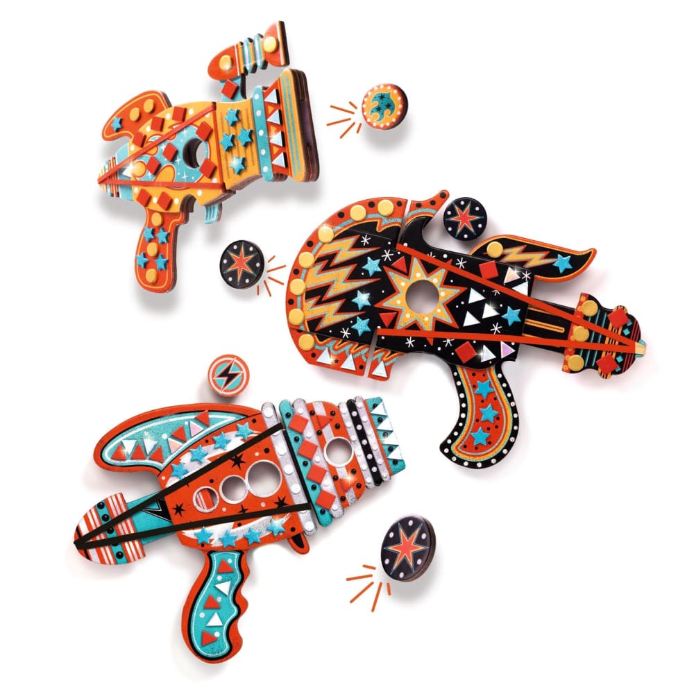 DIY Cosmic Counter Launchers - Djeco