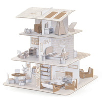 DIY Dolls House Colour,Assemble & Play - Djeco