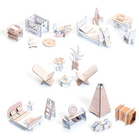 DIY Dolls House Colour,Assemble & Play - Djeco