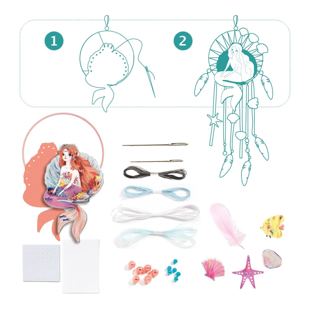 DIY Dreamcatcher Mermaid - Djeco