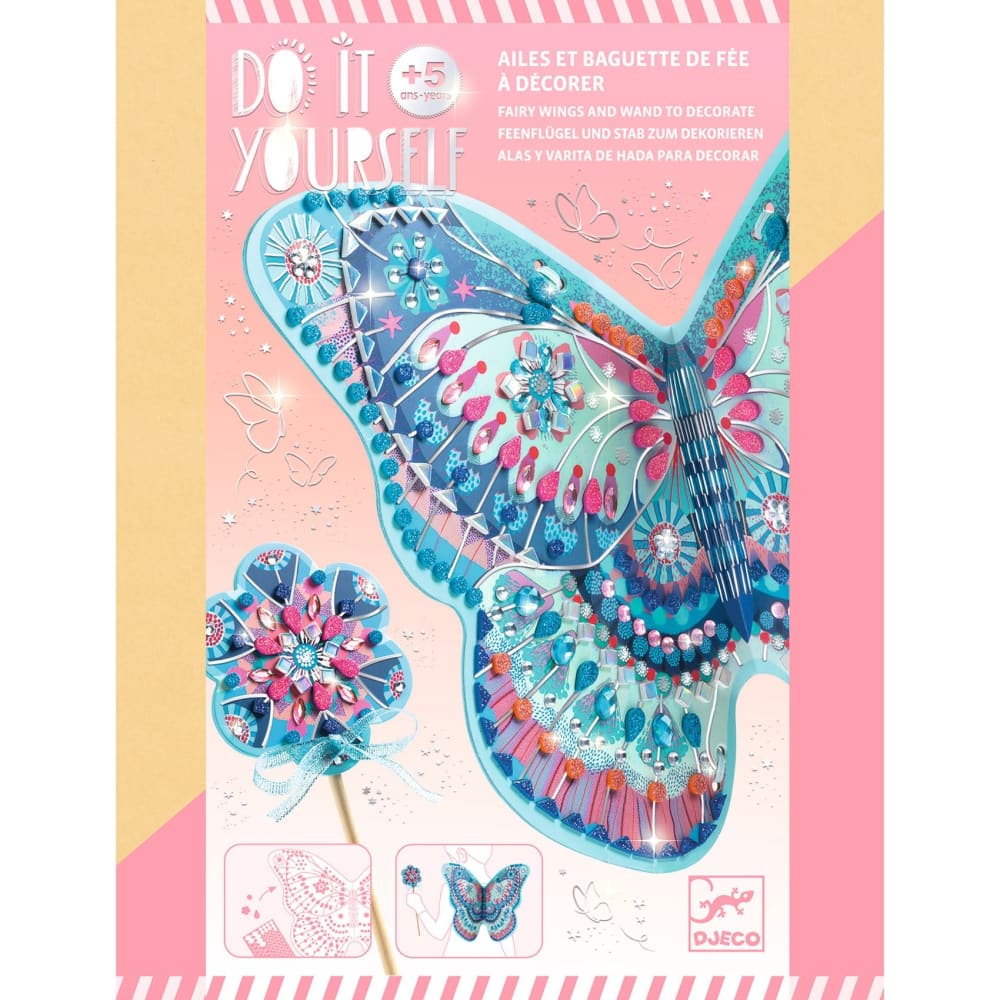 DIY Fairy Wings & Wand - Djeco