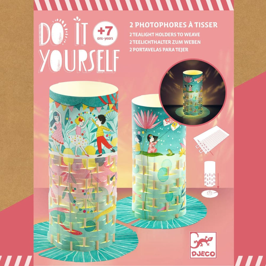 DIY Fireflies Paper Lanterns Set of 2 - Djeco