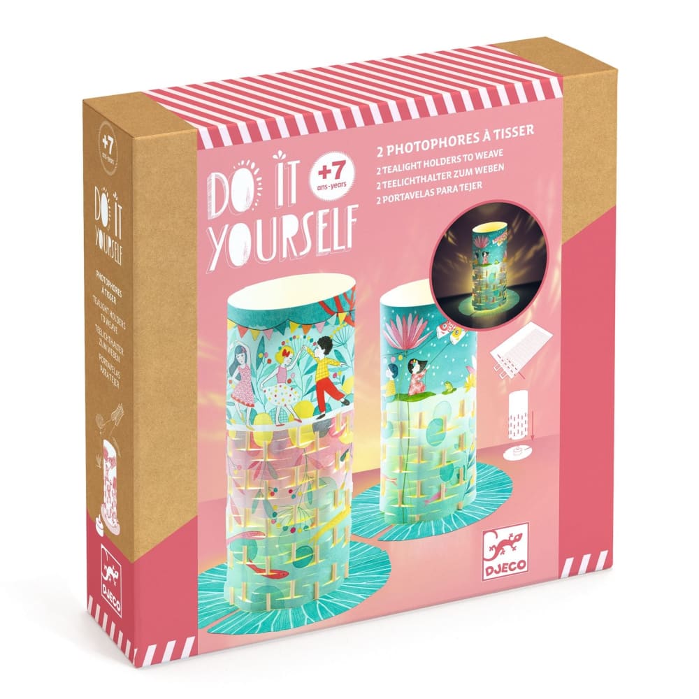 DIY Fireflies Paper Lanterns Set of 2 - Djeco