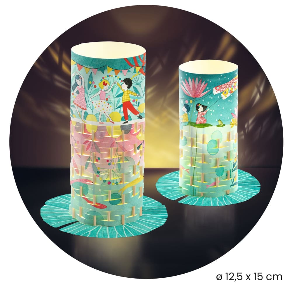 DIY Fireflies Paper Lanterns Set of 2 - Djeco