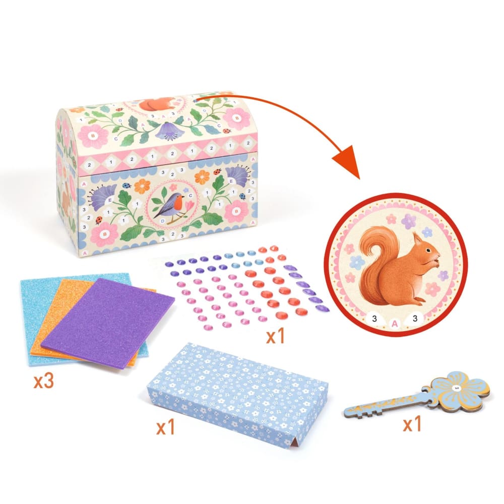 DIY Precious Treasure Chest - Djeco