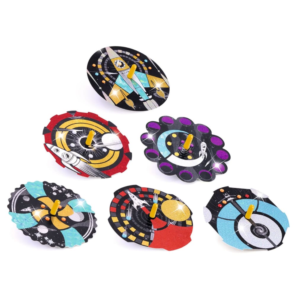 DIY Spinning Tops x 12 - Djeco