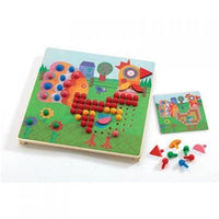 Djeco Animal Mosaics - 3070900081376