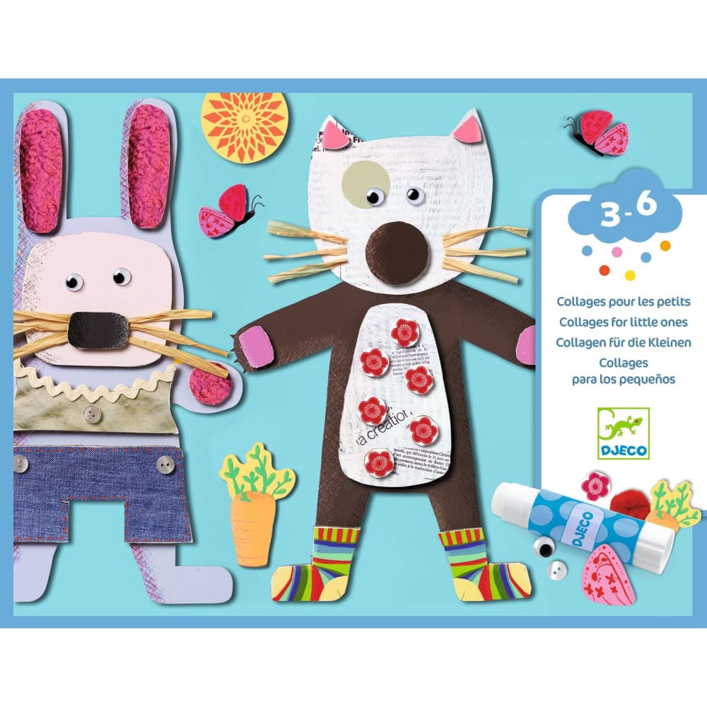 Djeco Collage for Little Ones - 3070900086647