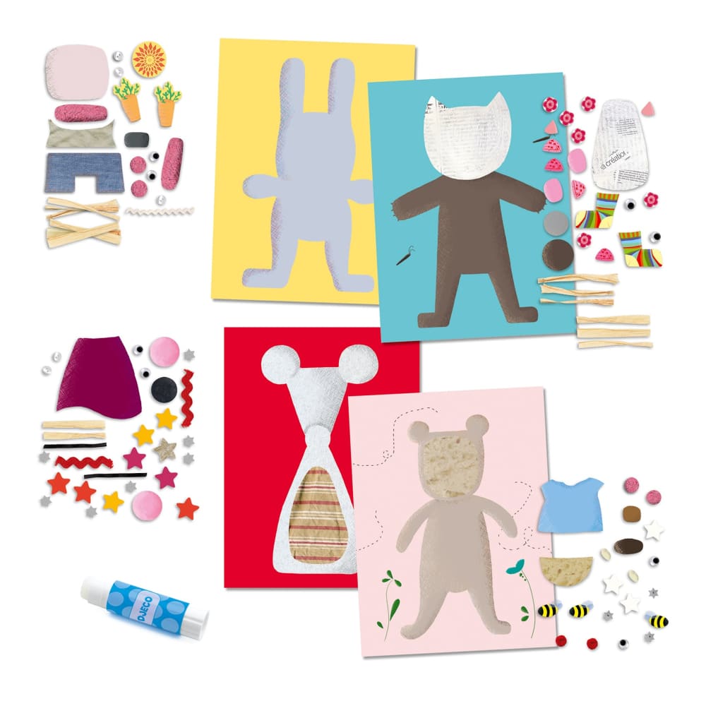 Djeco Collage for Little Ones - 3070900086647