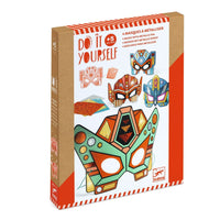 Djeco Do It Yourself - 4 Super Robot Masks