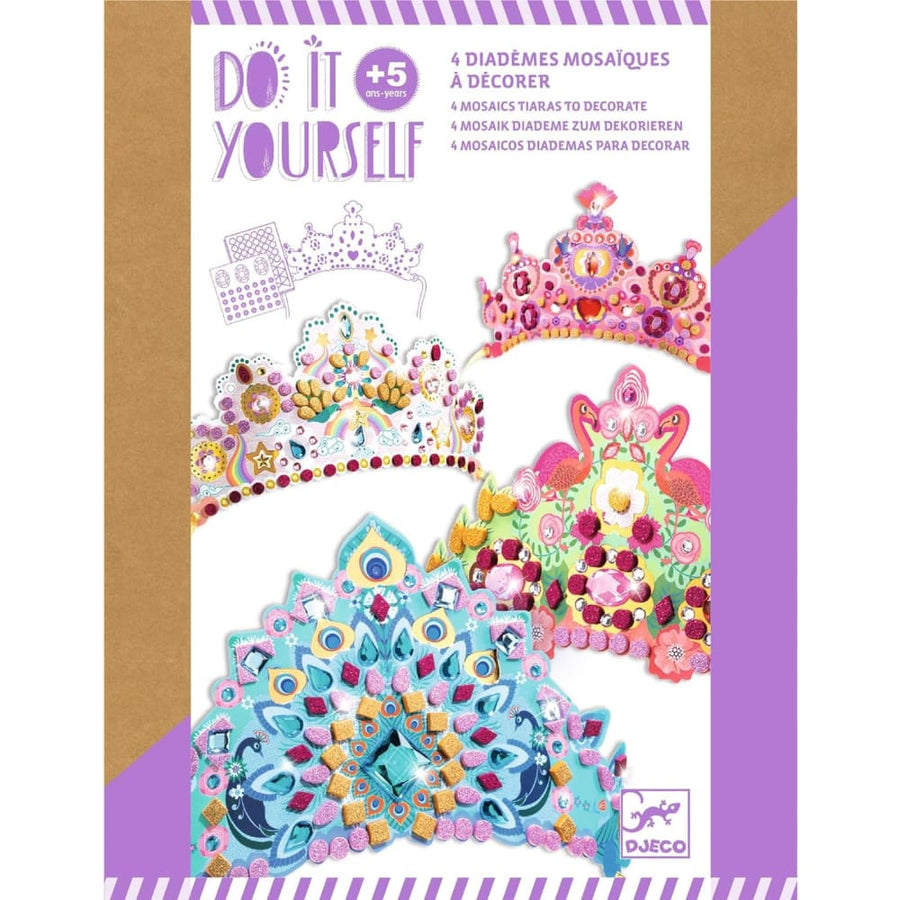 Djeco Do It Yourself - 4 Tiaras Like a Princess