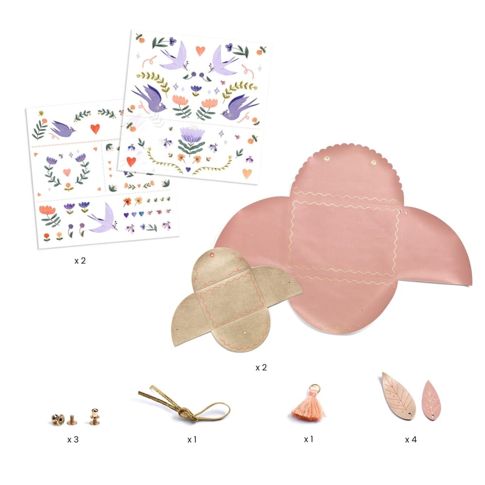 Djeco Do It Yourself - Bag and Coin Purse Set
