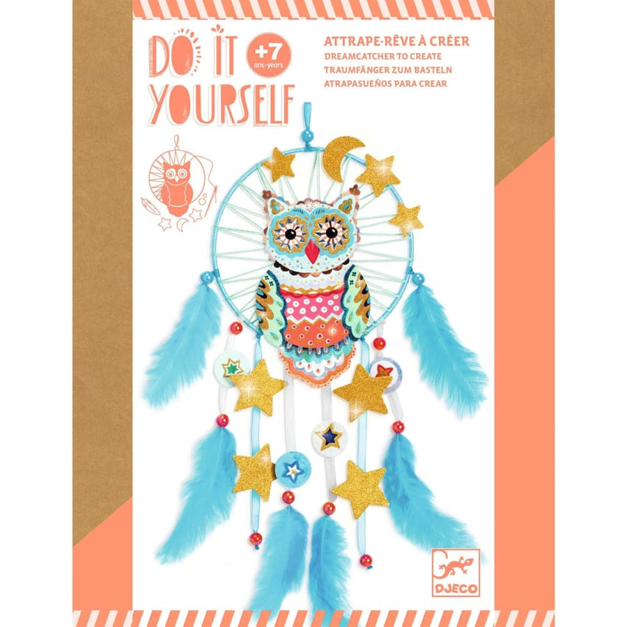 Djeco Do It Yourself - Golden Owl Dreamcatcher - 3070900079618
