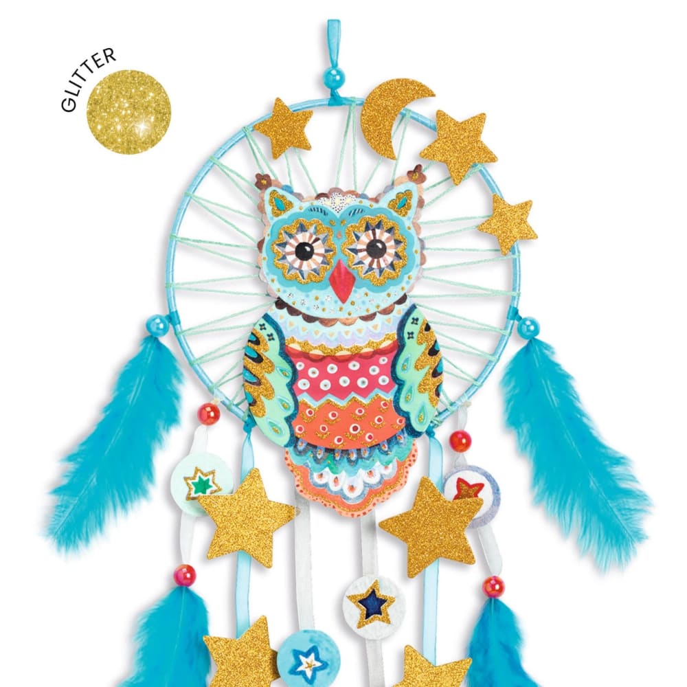 Djeco Do It Yourself - Golden Owl Dreamcatcher - 3070900079618