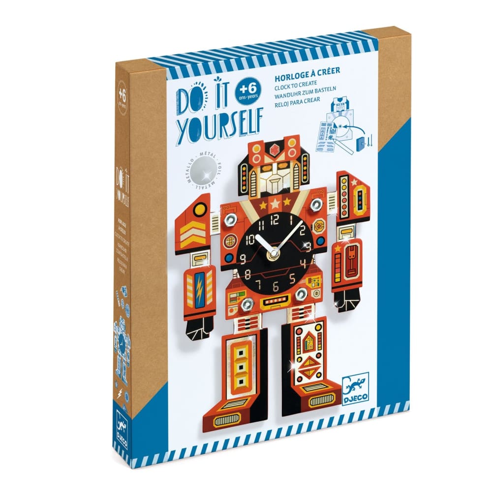 Djeco Do it yourself -Robot Clock Kit