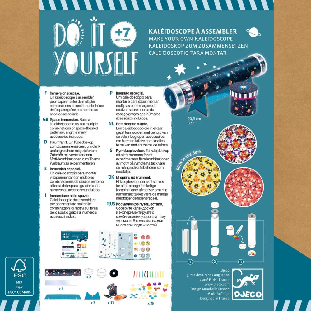 Djeco Do It Yourself - Space Immersion Kaleidoscope