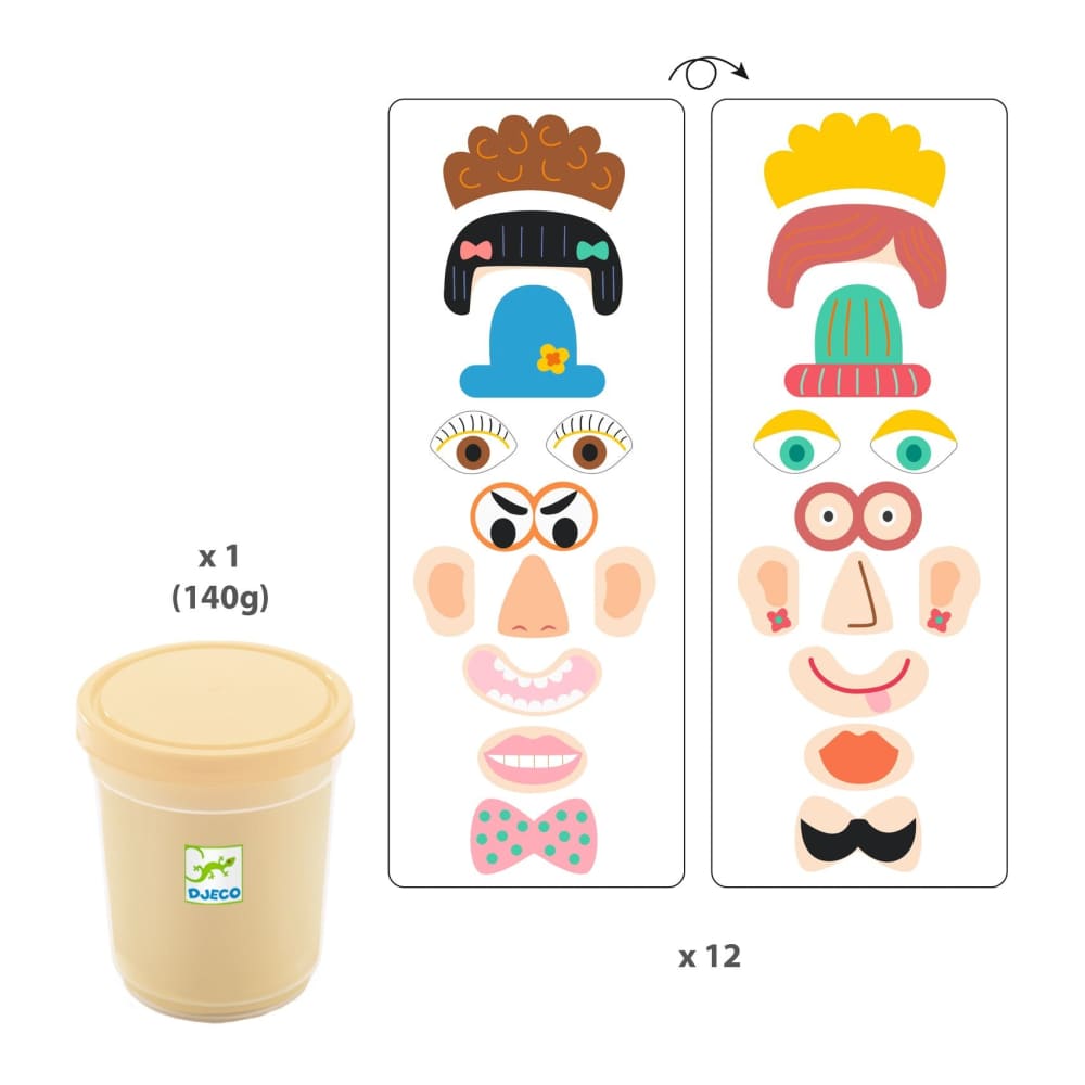 Djeco Dough PlastiPeople