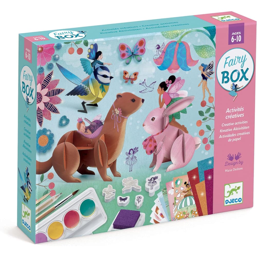 Djeco Fairy Box Multi Activity Kit BrightMinds UK