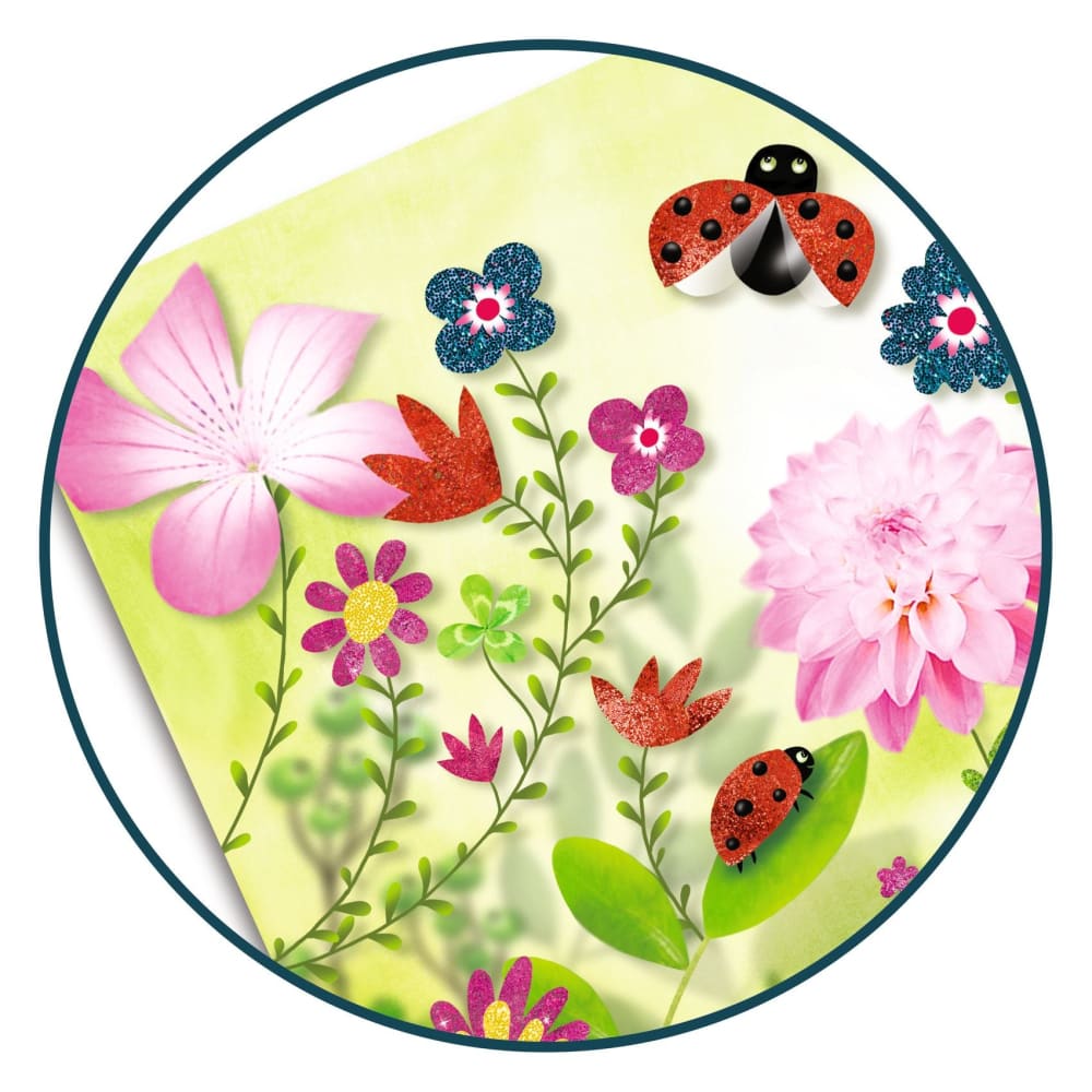 Djeco Glitter Butterflies Boards - 3070900095038