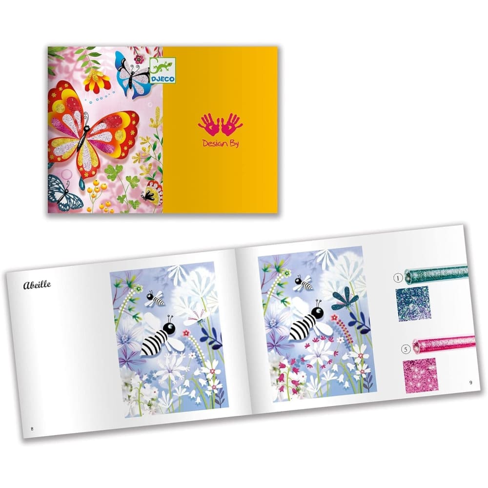 Djeco Glitter Butterflies - 3070900095038