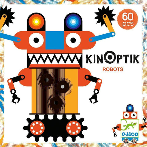Image of Djeco Kinoptic Moving Art Robots - 3070900056114