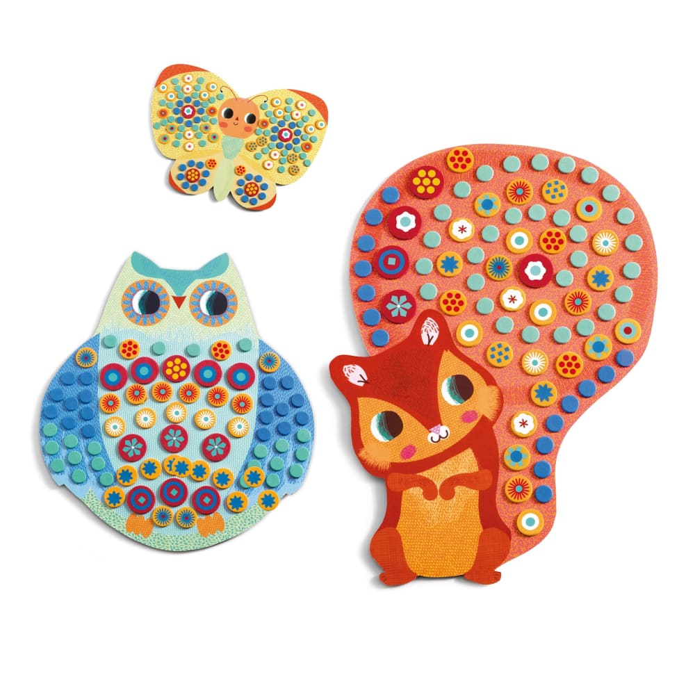 Djeco Milfiori Felt Mosaics - 3070900088979
